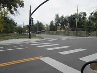 Boulder county traffic signal at 63rd and Jay Road
