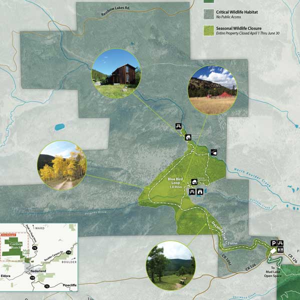 Caribou Ranch Map