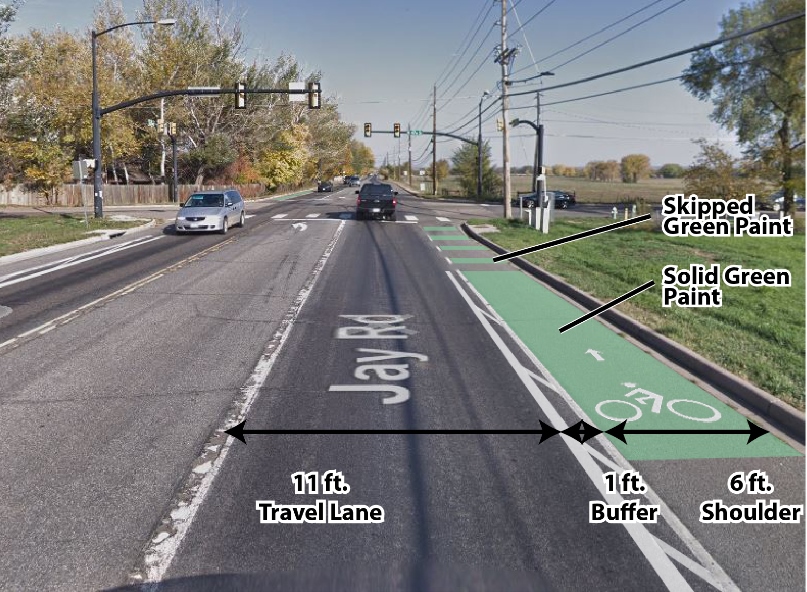 Jay Road proposed safety improvements