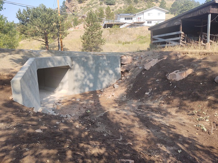 Olde Stage Road retaining wall and culvert project complete
